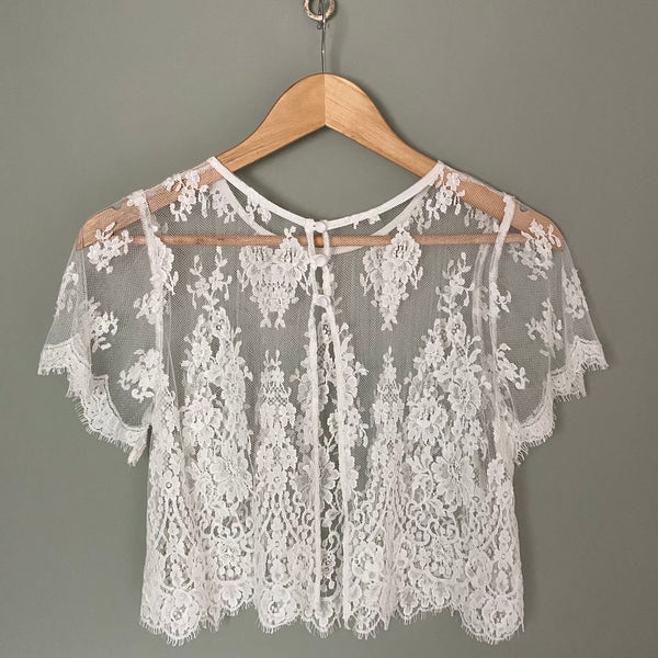 ‘Fleur' lace top