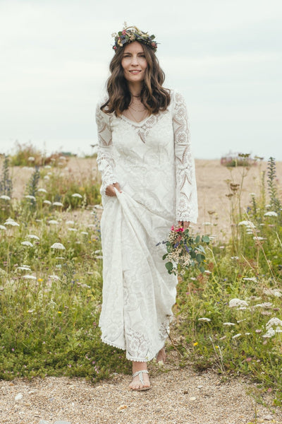 'Orchard' lace bridal dress