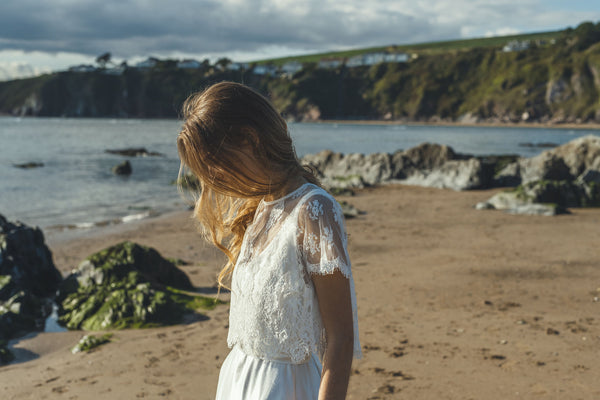 ‘Fleur' lace top