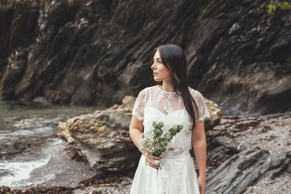 ‘Fleur' lace top