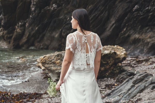 ‘Fleur' lace top