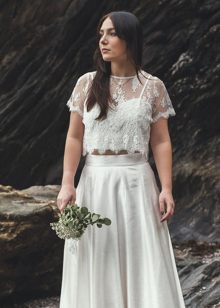 ‘Fleur' lace top