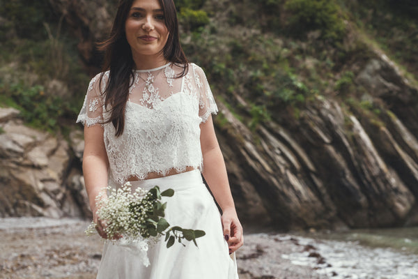 ‘Fleur' lace top