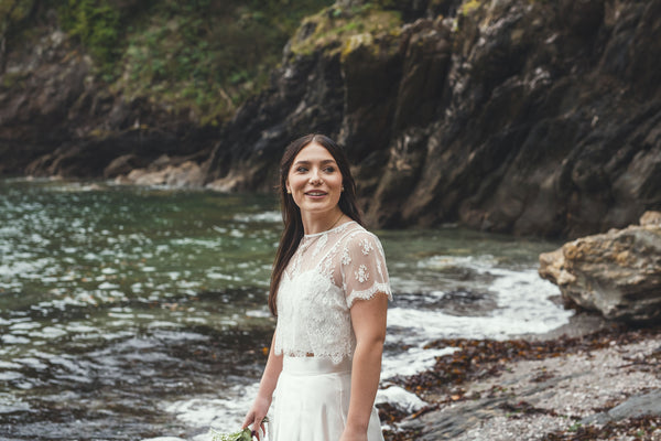 ‘Fleur' lace top