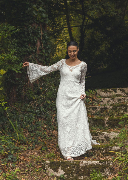 'Orchard' lace bridal dress