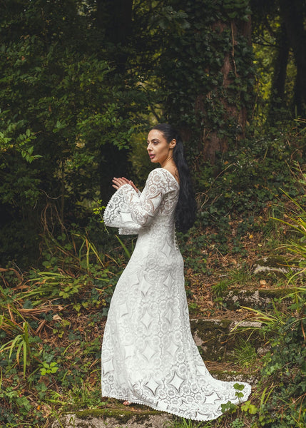 'Orchard' lace bridal dress