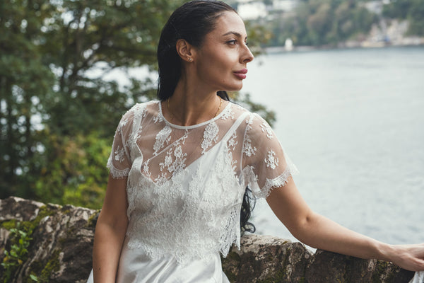 ‘Fleur' lace top