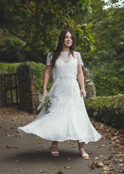 ‘Santorini' Linen Dress
