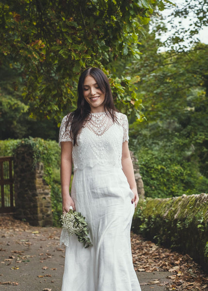 ‘Santorini' Linen Dress