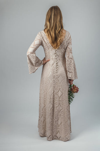 'Forest' cotton lace dress