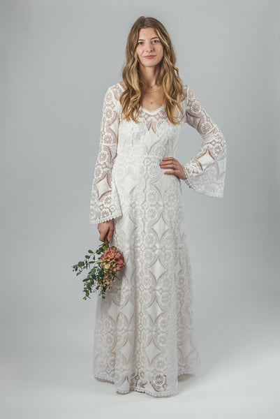 'Orchard' lace bridal dress