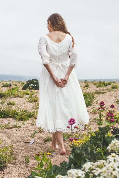 'Hope' Organic cotton 3/4 sleeve dress