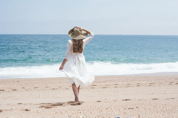 'Hope' Organic cotton 3/4 sleeve dress