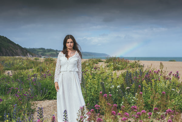 'Sweetheart' Linen Dress