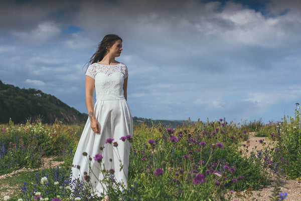 'Sweetheart' Linen Dress
