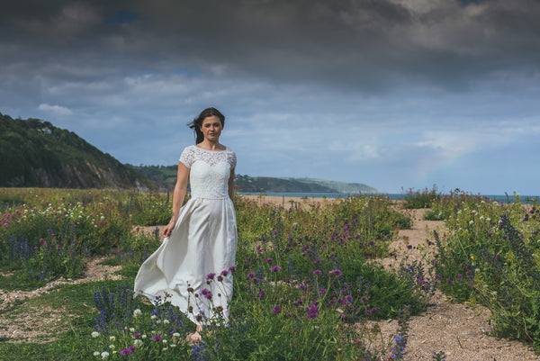 'Sweetheart' Linen Dress