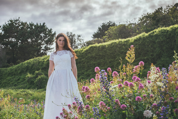 'Sweetheart' Linen Dress