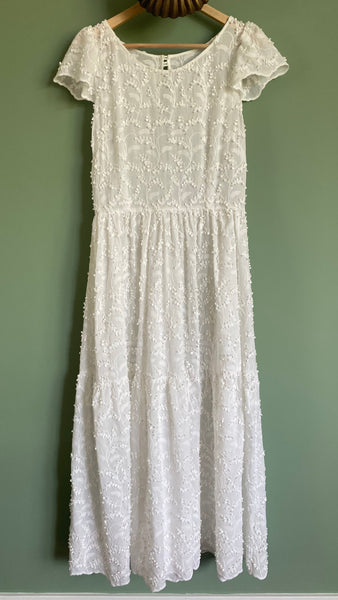 'Amelie’ Organic cotton embroidered dress