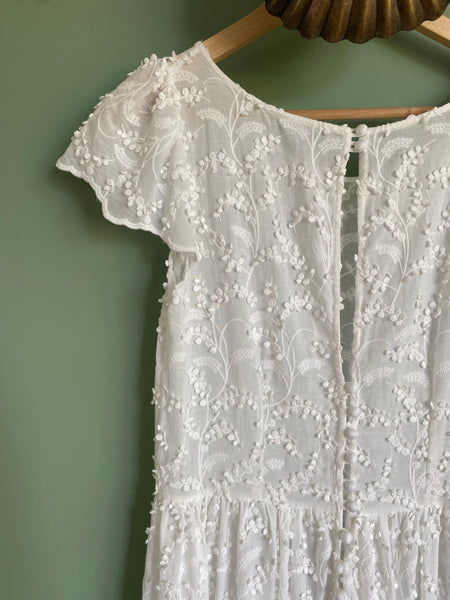 'Amelie’ Organic cotton embroidered dress