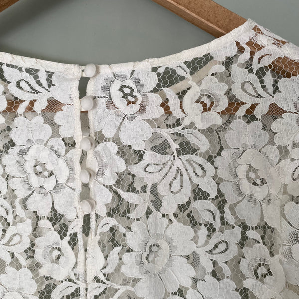 ‘Sophie' floral lace top