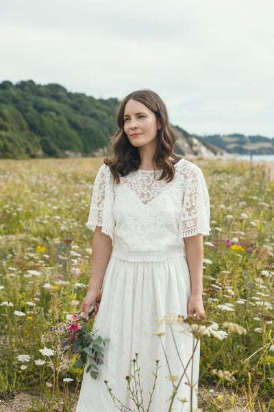 'Prairie' lace top