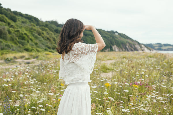 'Prairie' lace top