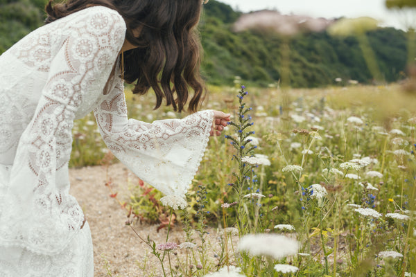 'Orchard' lace bridal dress