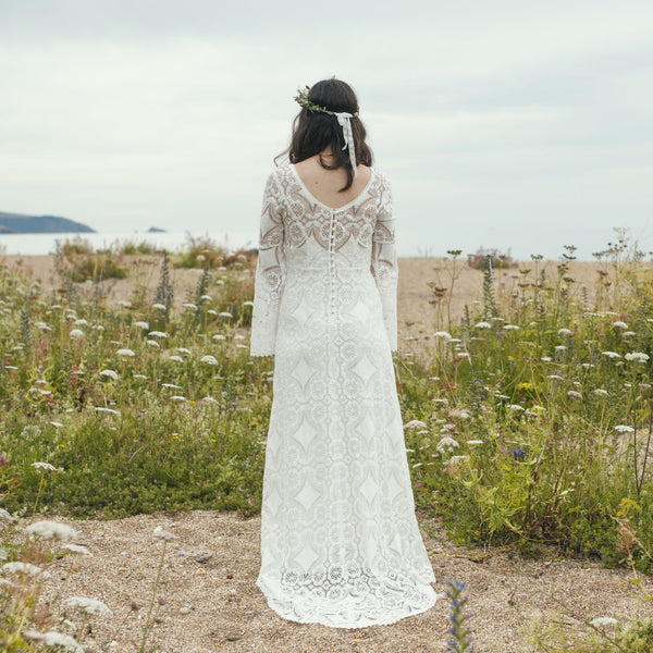'Orchard' lace bridal dress
