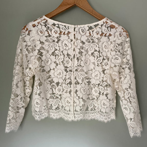 ‘Sophie' floral lace top