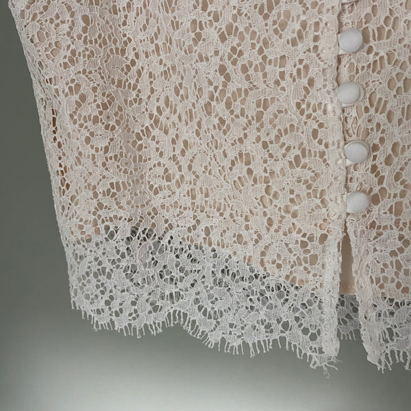 ‘Elena' cotton lace top