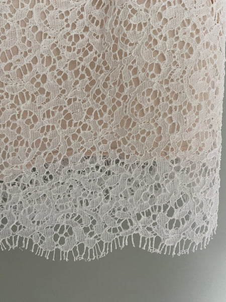 ‘Elena' cotton lace top