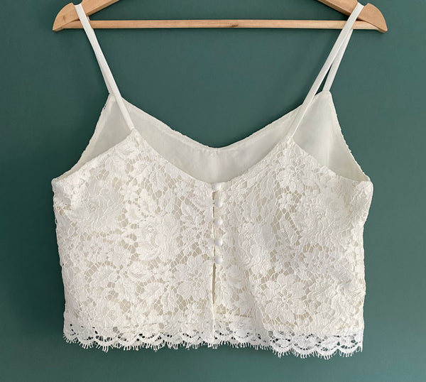 ‘July’ lace cami top,