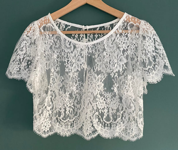 'Fleur' lace top