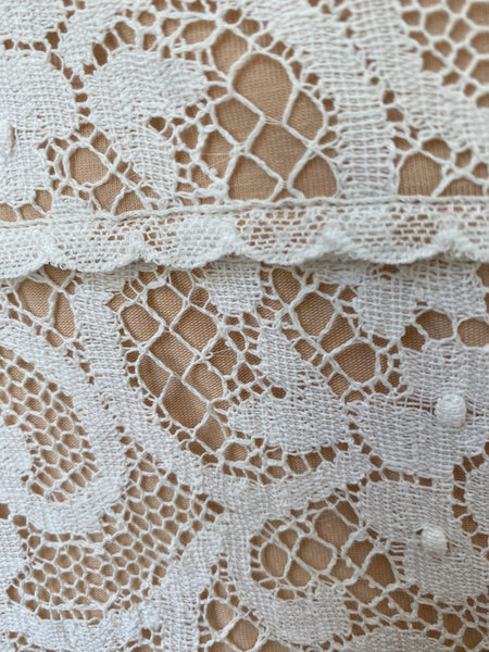 'Elodie' cotton lace dress