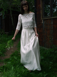 eco-wedding dress made in england