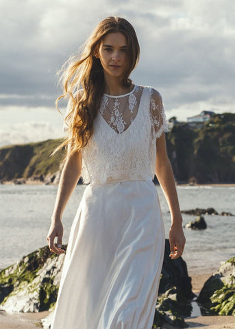 ‘Fleur' lace top