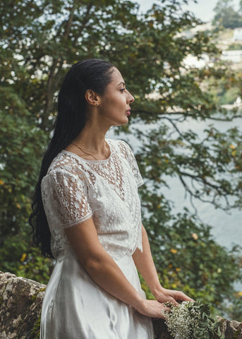 ‘Ivy' lace top