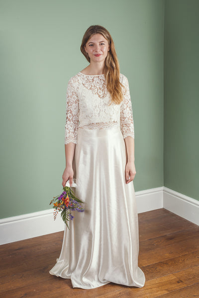 ‘Sophie' floral lace top