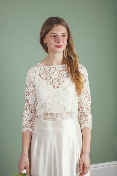 V neck hemp/silk cami top,