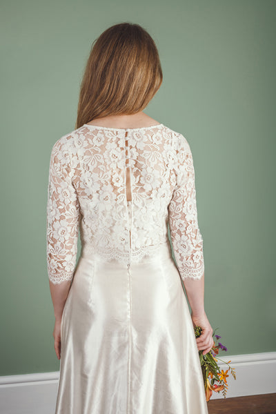 ‘Sophie' floral lace top