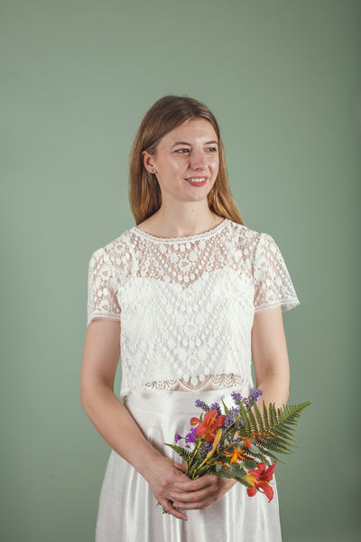 Sweetheart hemp/silk cami top,
