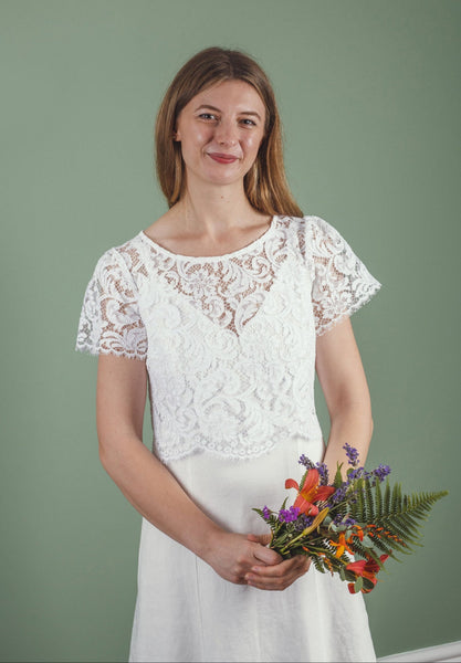 ‘Santorini' Linen Dress