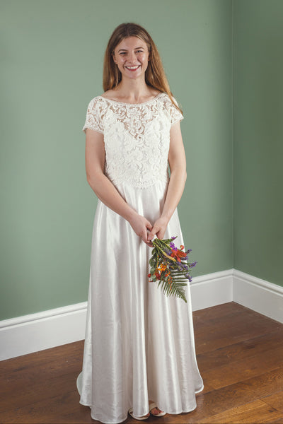 ‘Charlie' low back lace top