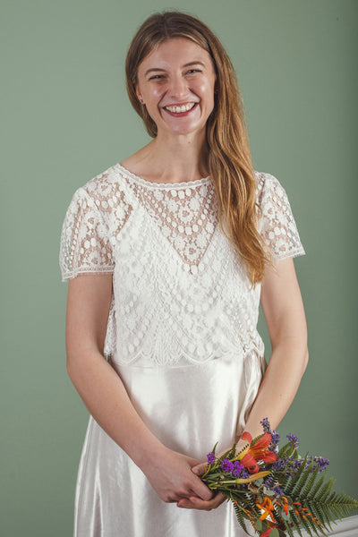 ‘Ivy' lace top