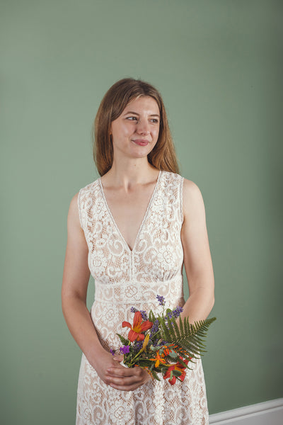 ‘Jessie' cotton lace dress