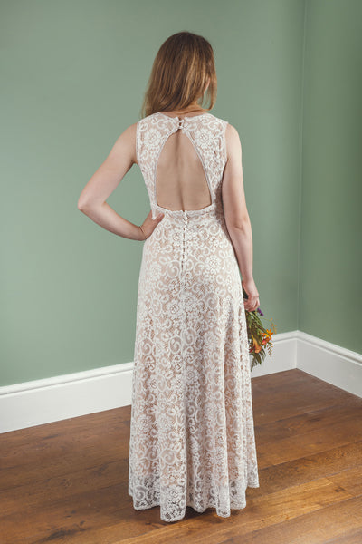 ‘Jessie' cotton lace dress