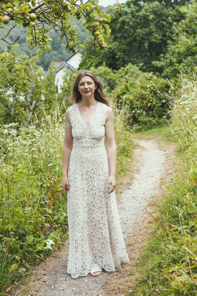 ‘Jessie' cotton lace dress