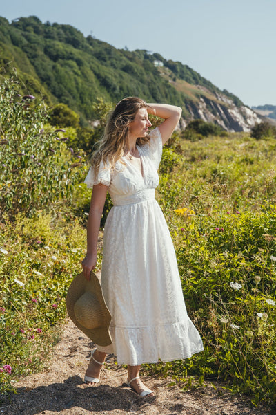 'Helena' Organic cotton tea dress