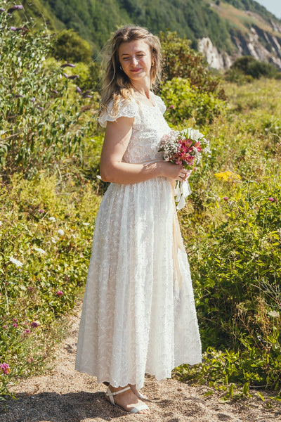 'Amelie’ Organic cotton embroidered dress