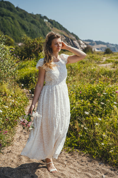 'Amelie’ Organic cotton embroidered dress